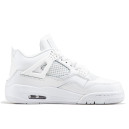 Jordan 4 Retro White Leather
