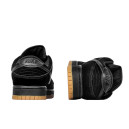 Nike SB Dunk Low Black Snake Gum Winter С МЕХОМ