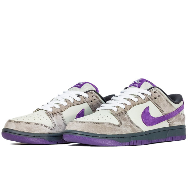 Nike SB Dunk Low Pro Purple Pigeon Winter With FUR
