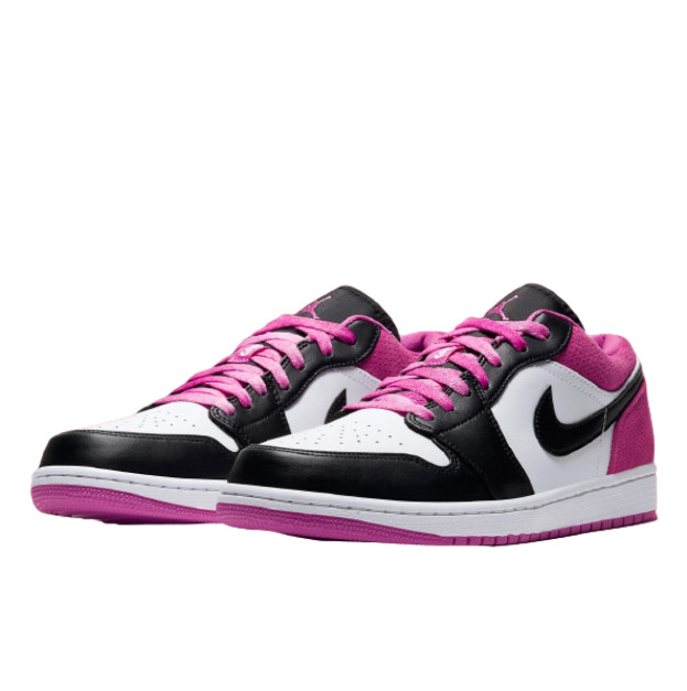 Jordan 1 Low Black Active Fuchsia CK3022-005