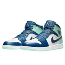 Jordan 1 Mid Mystic Navy Mint Foam 554724-413