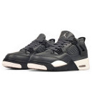 Jordan 4 Grey Black White Winter С МЕХОМ