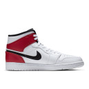 Jordan 1 Mid White Black Gym Red 554724-116
