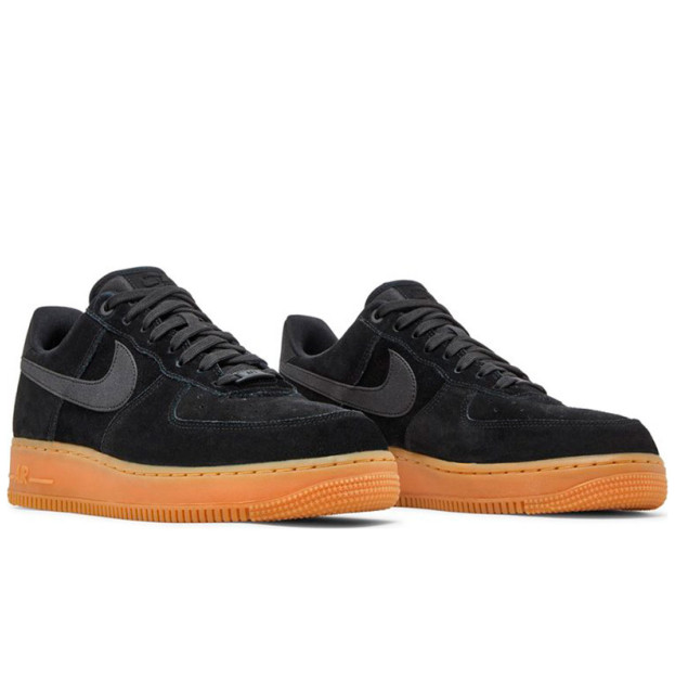 Nike Air Force 1 ’07 Lv8 Suede Mens Low-Top Black AA1117-001