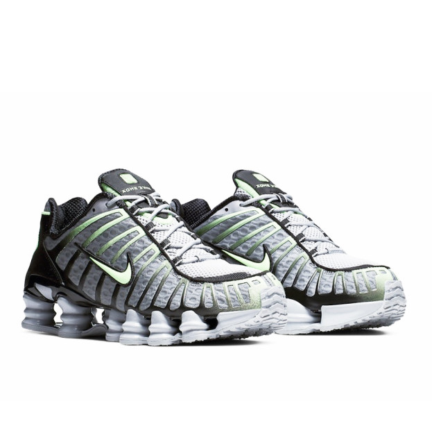 Nike Shox TL Wolf Grey Lime Blast AV3595-005