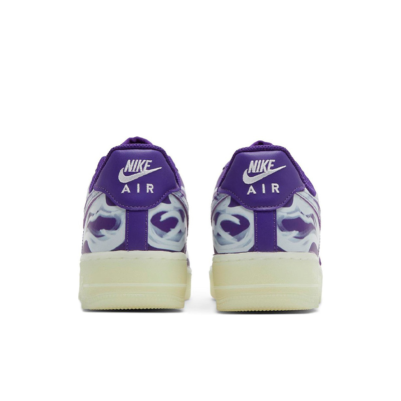 Nike Air Force 1 Low Purple Skeleton CU8067 500