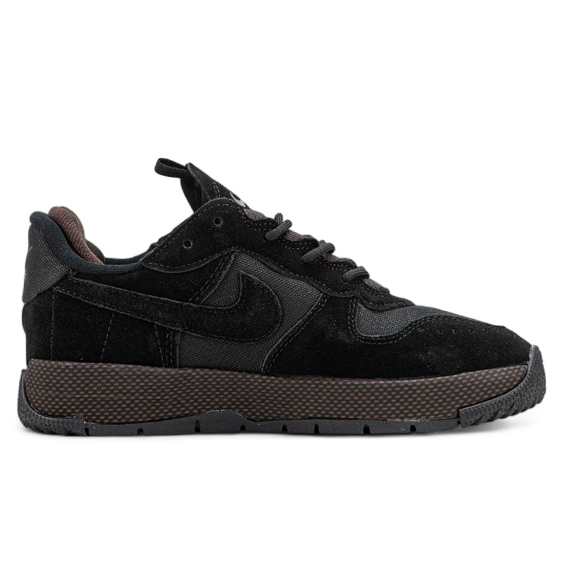 Nike Air Force 1 Wild Black Velvet Brown FB2348 001