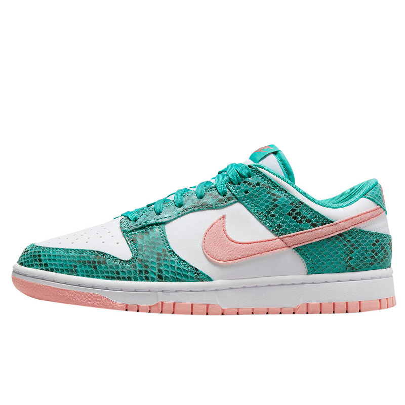 Nike Dunk Low Teal Snakeskin DR8577 300 jordan