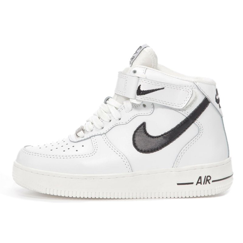 Nike Air Force 1 High White Black Winter