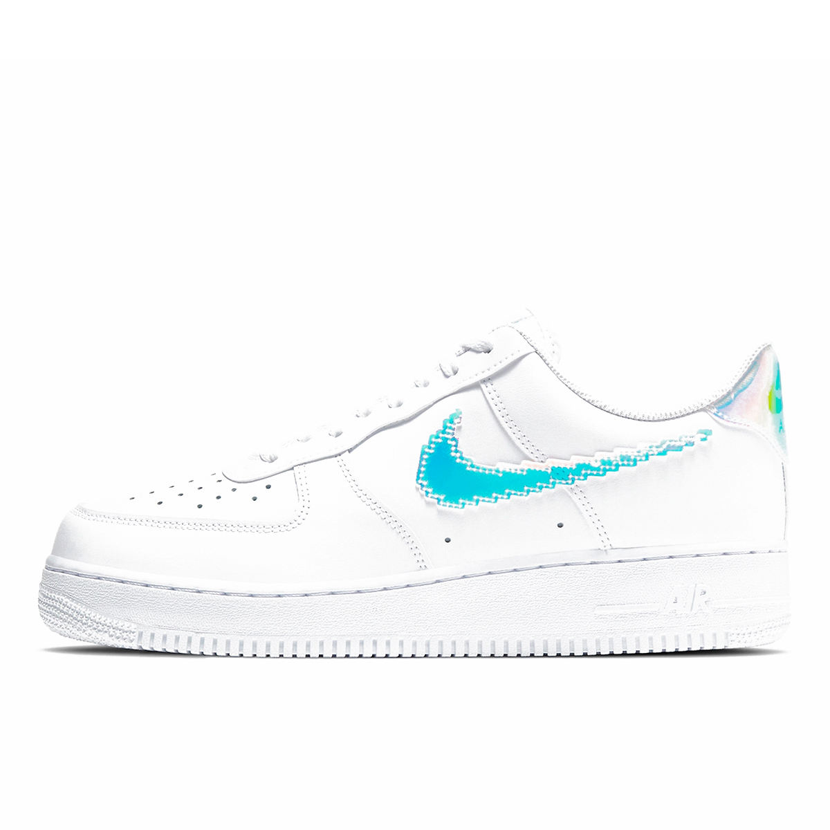 Nike air force 1 white iridescent hotsell