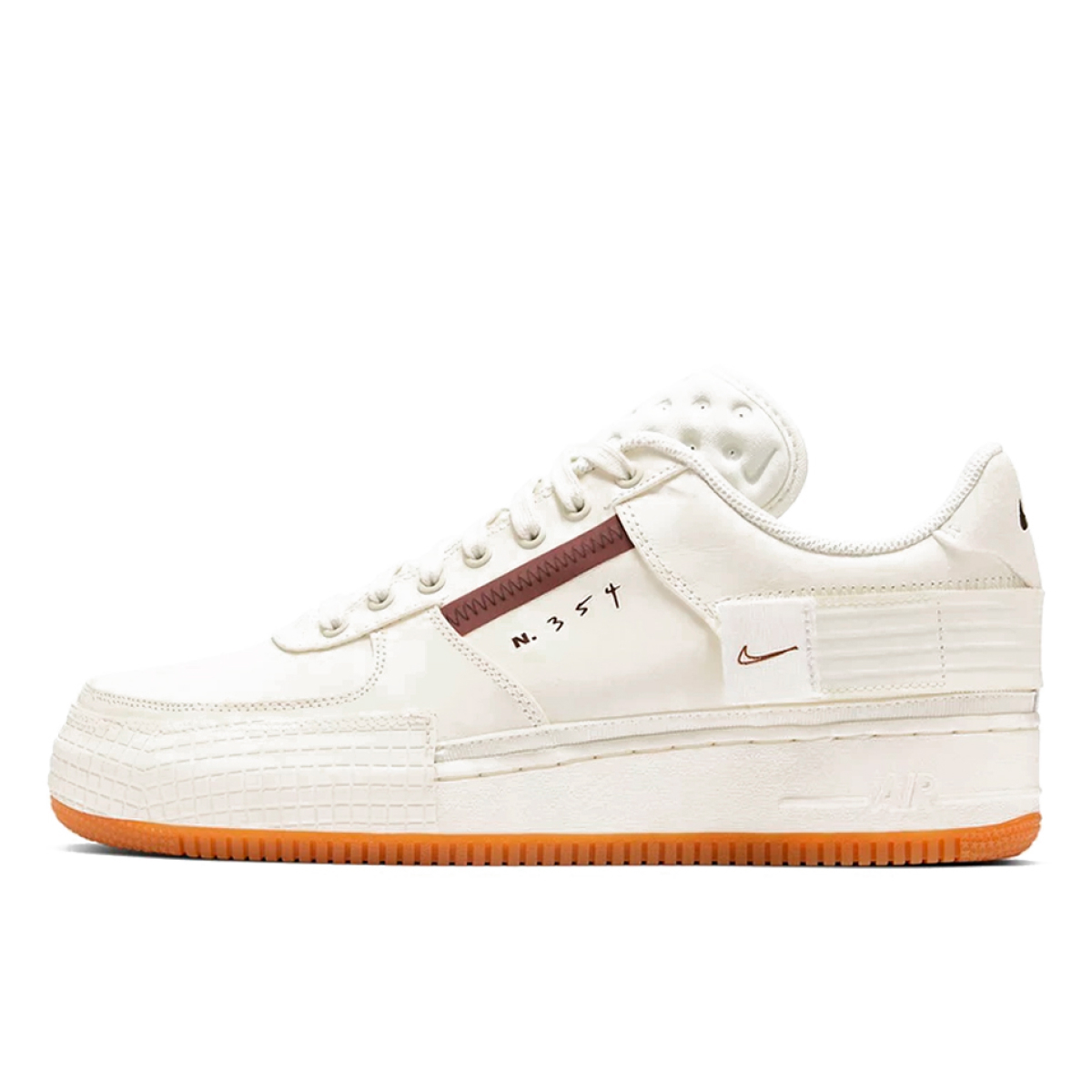 Air Force 1 Type Light Ivory Earth Brown CJ1281 100