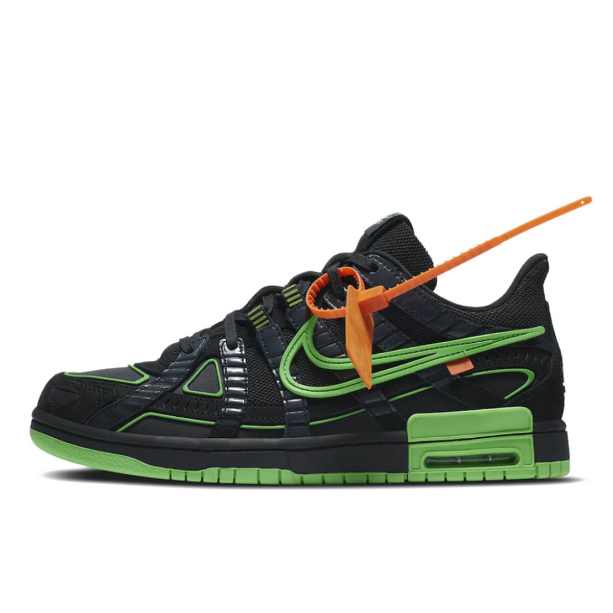 Green nike off white hotsell