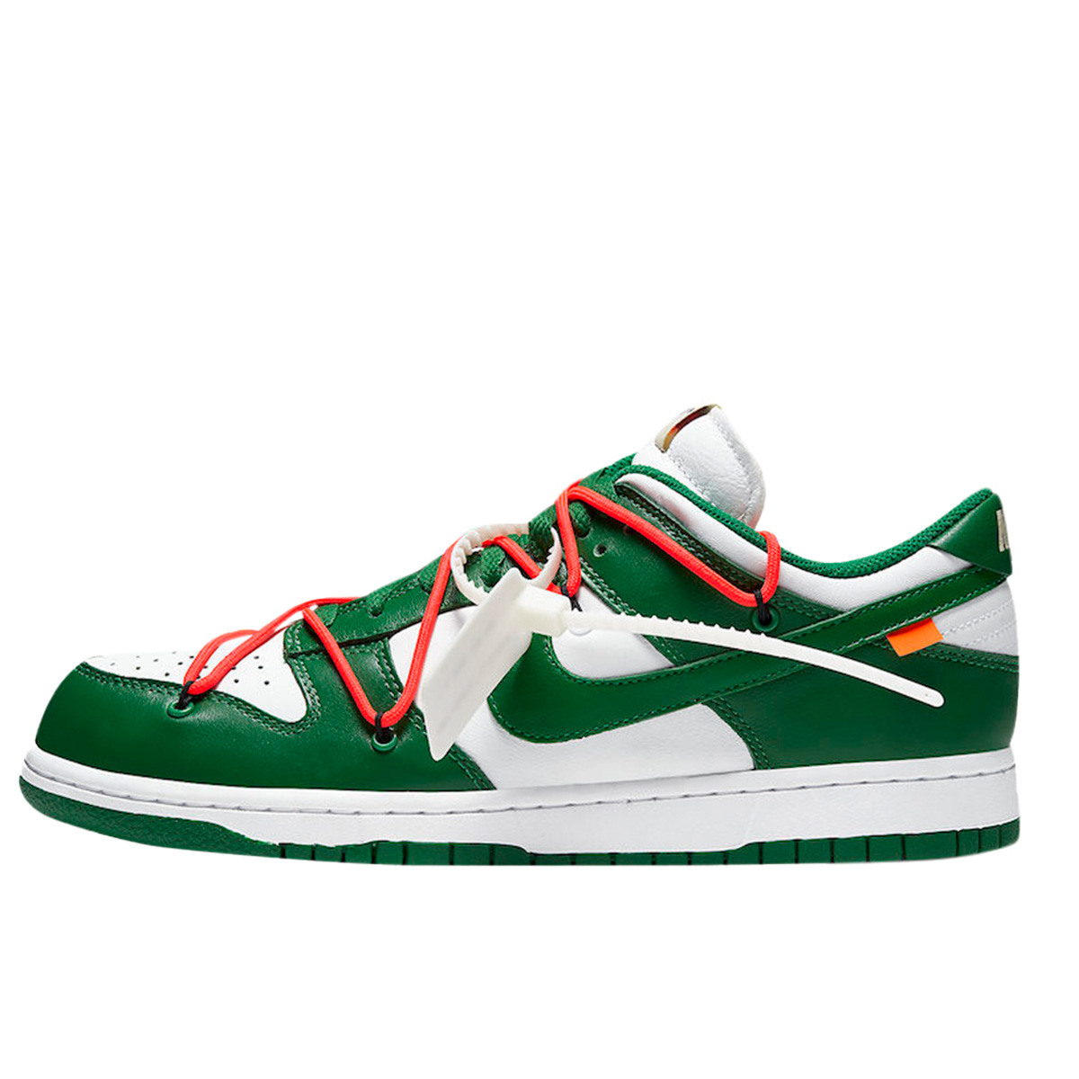 Dunk Low Off White Pine Green CT0856 100
