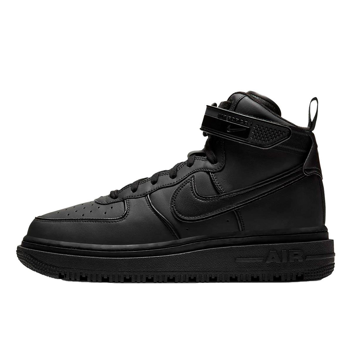 Nike Air Force 1 High Gore Tex Boot Triple Black Winter Fur
