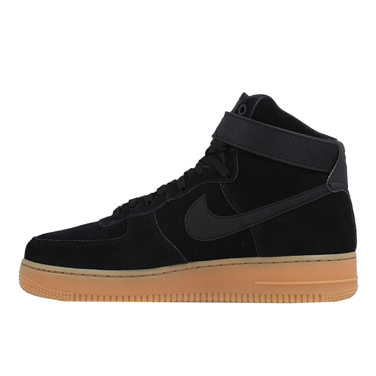 Nike Air Force 1 High 07 LV8 Suede Black Gum Medium Brown AA1118 001