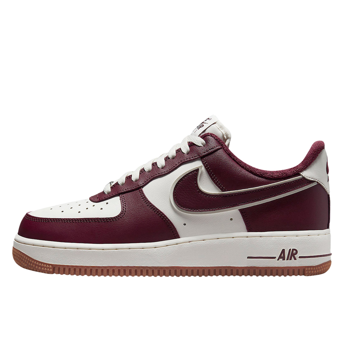 Nike air force 1 mens burgundy clearance