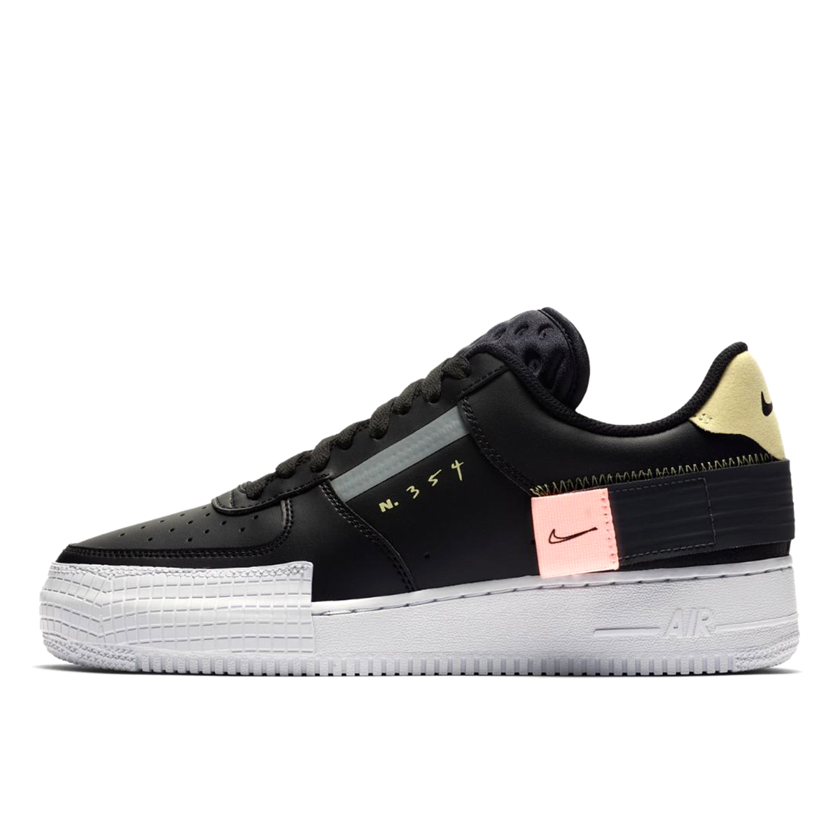 CI0054 001 NIKE Air Force 1 Type 2 Black
