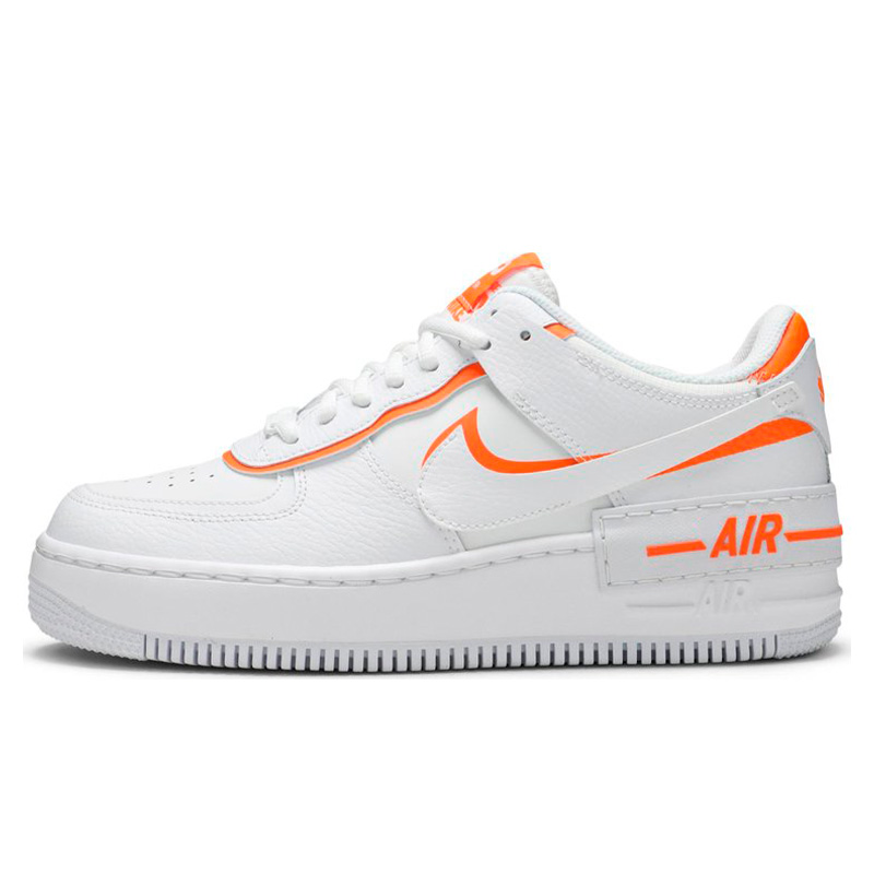 Nike air force 1 white orange outlet