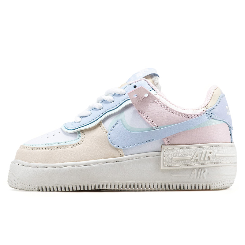 Nike air force 1 womens blue and white online