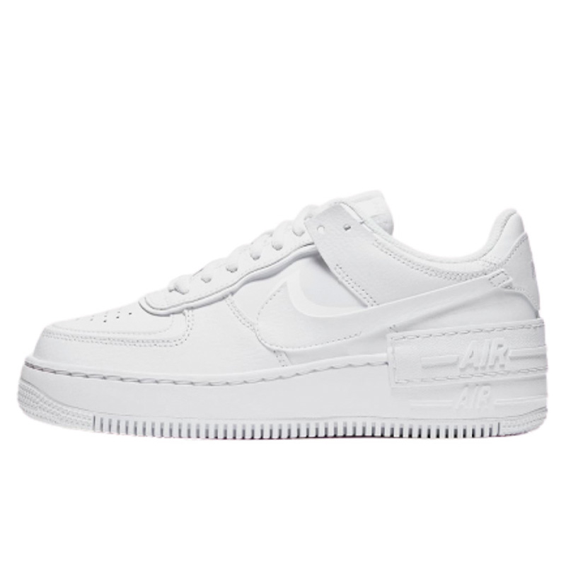 CI0919 100 Air Force 1 Shadow Triple White