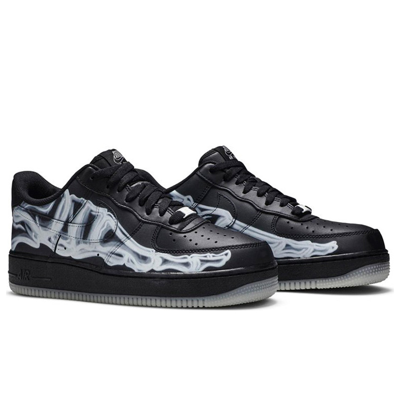 Nike Air Force 1 Low Black Skeleton BQ7541 001
