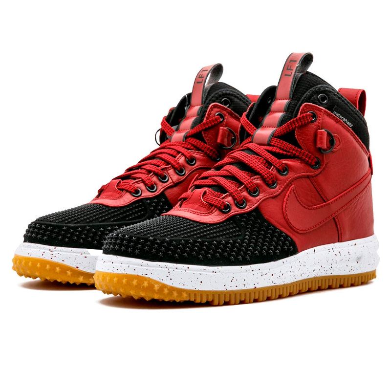 Nike air force 1 7 red black top