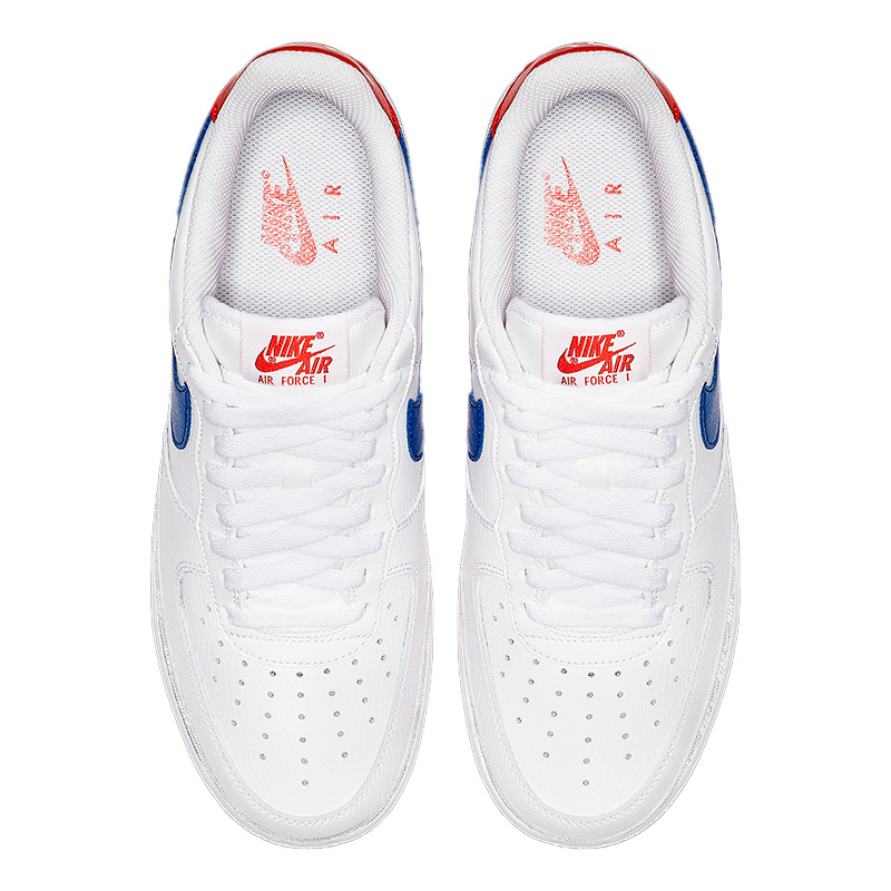 Nike air force 1 blue and red store
