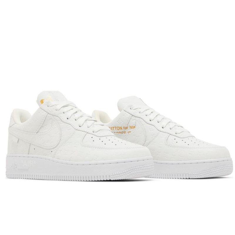 Nike Air Force 1 Low x Louis Vuitton Triple White 1A9V