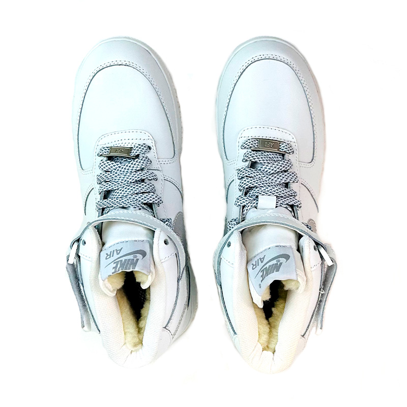 Nike Air Force 1 High White Reflective Winter