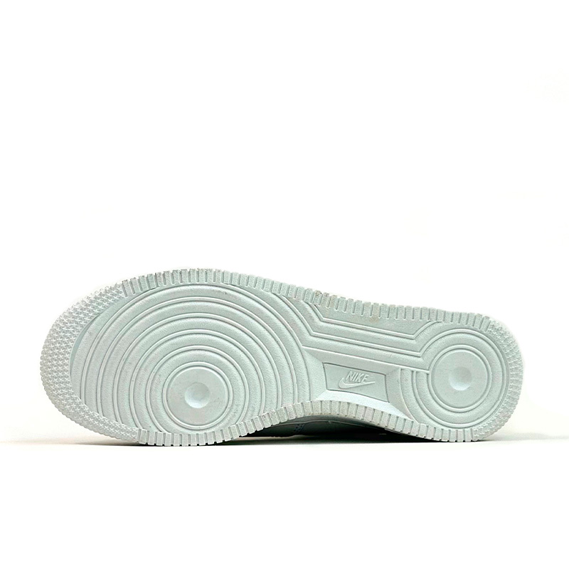 Nike air force 1 high reflective silver store
