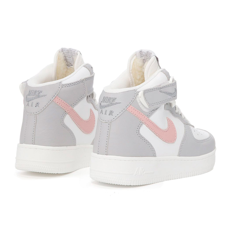 Nike Air Force 1 High Grey Pink Winter