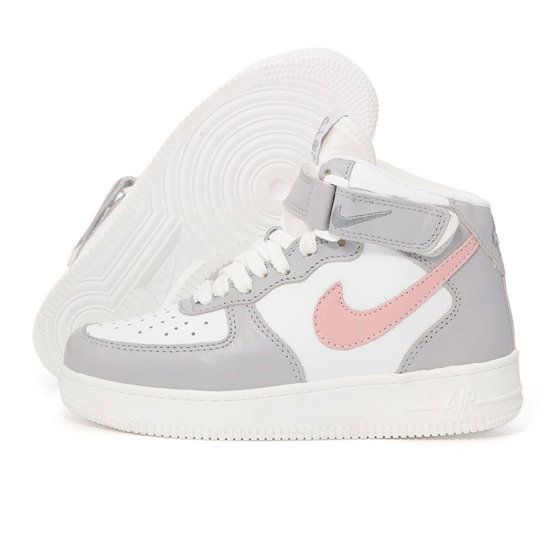Nike Air Force 1 High Grey Pink Winter
