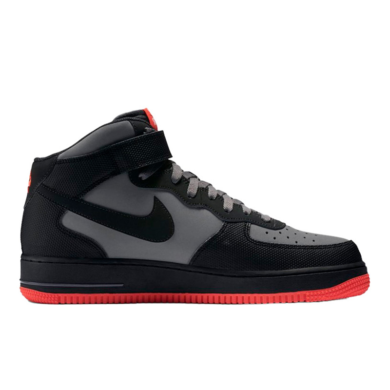 Nike air force 1 high black and red new arrivals