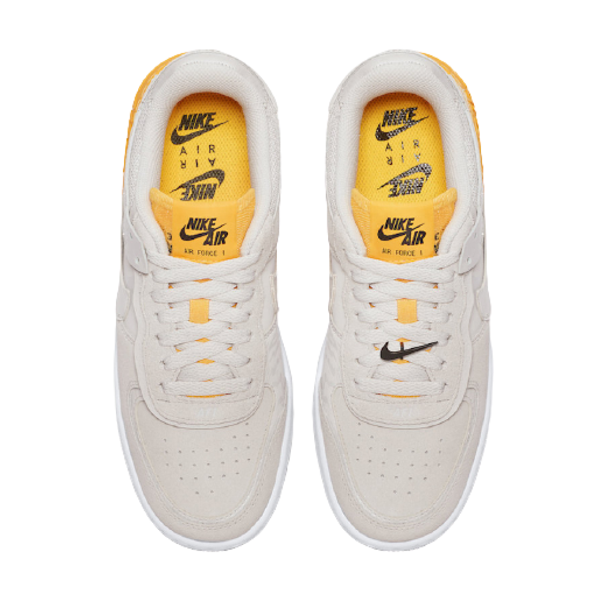 CU3446 001 Air Force 1 Shadow Vast Grey Laser Orange