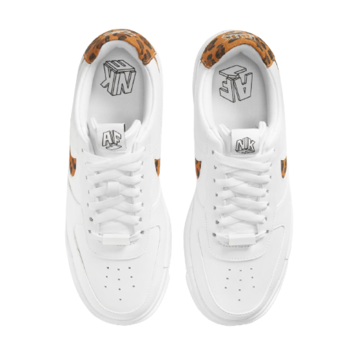 Air Force 1 Pixel SE Leopard Print Summit White Multi Color CV8481 100
