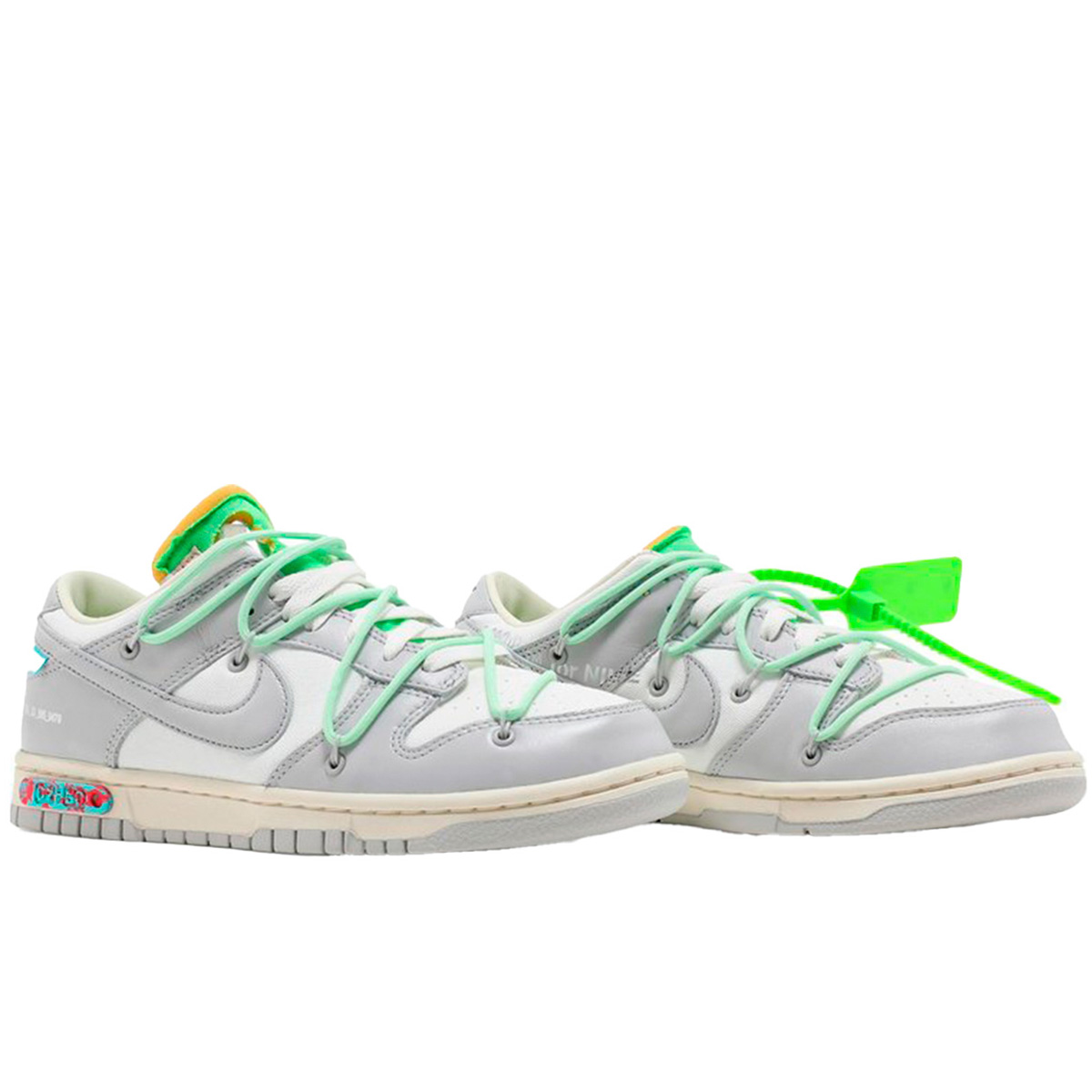 Nike Dunk Low Off White Lot 07 of 50 DM1602 108