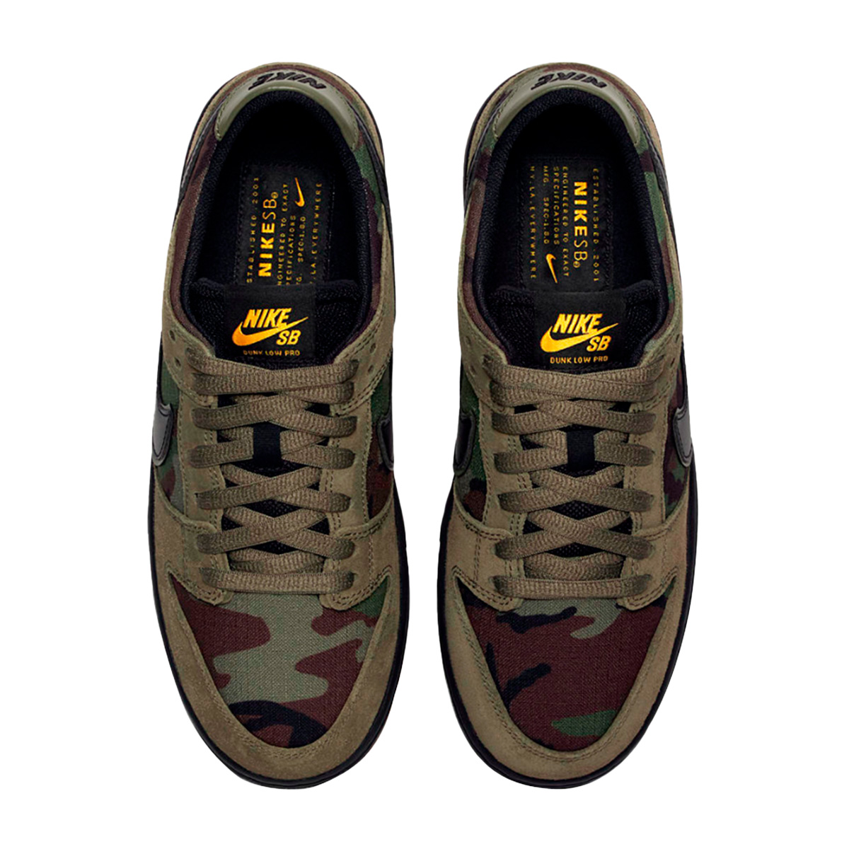 SB Dunk Low Skate Camo 854866 209 AF1