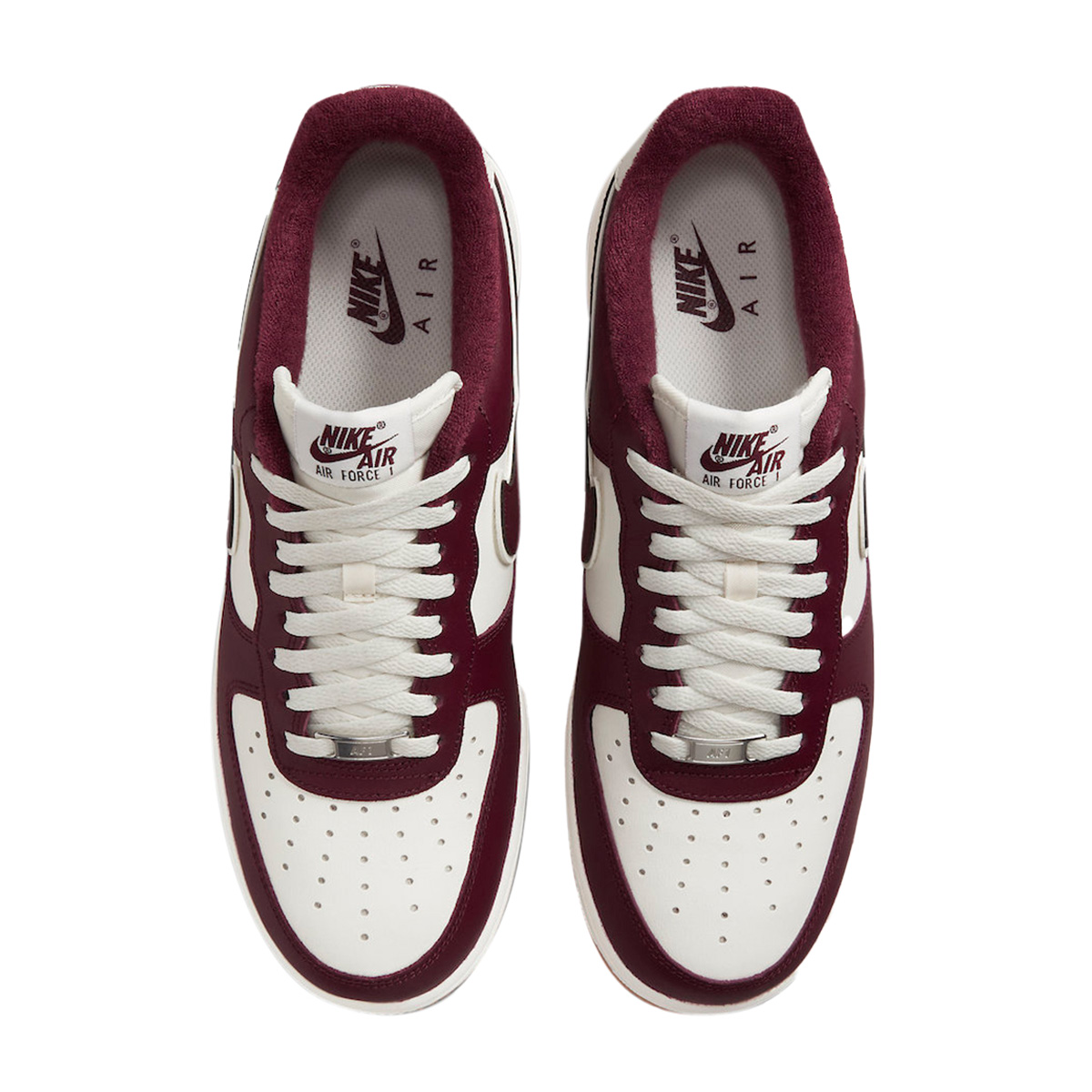 Nike air force 1 collegiate red sales