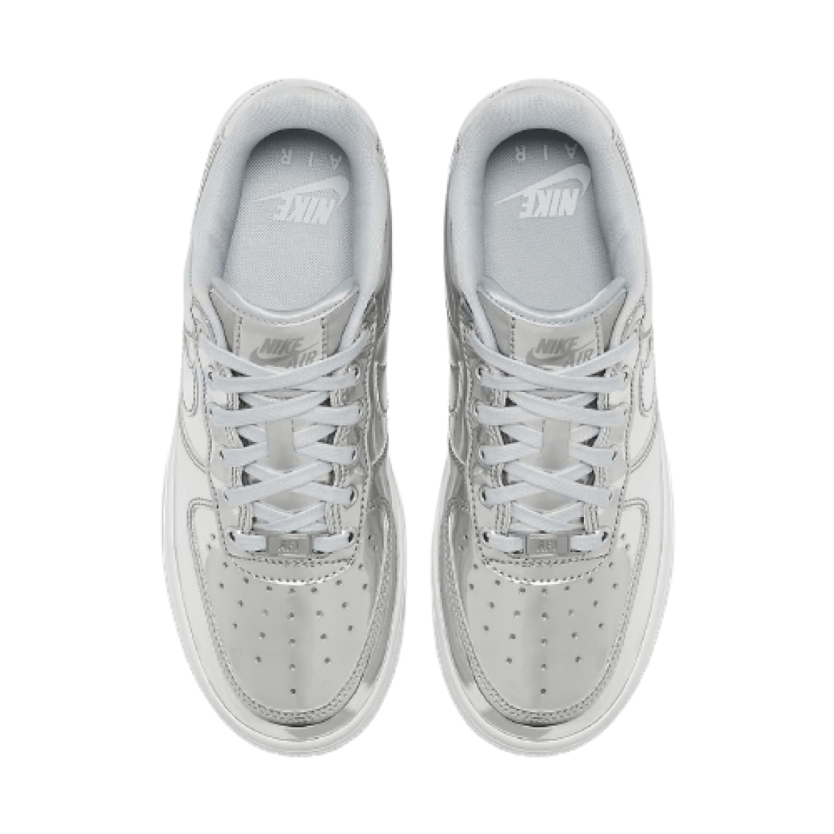 Nike air force 1 low metallic sales