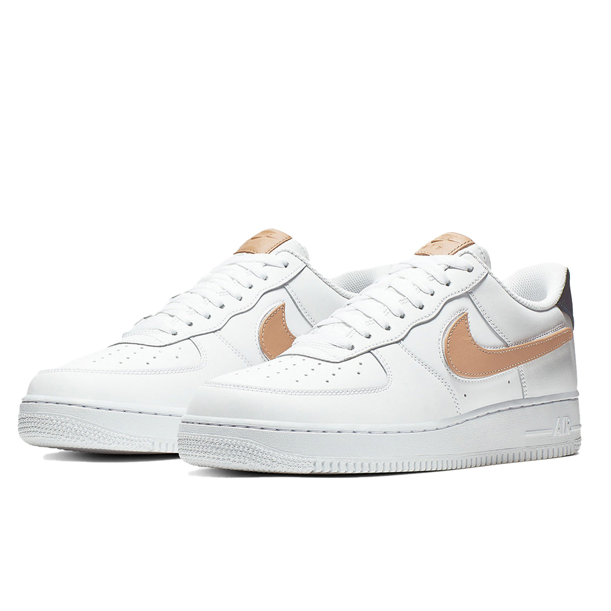 Air Force 1 Low Removable Swoosh Pack White Vachetta Tan CT2253 100