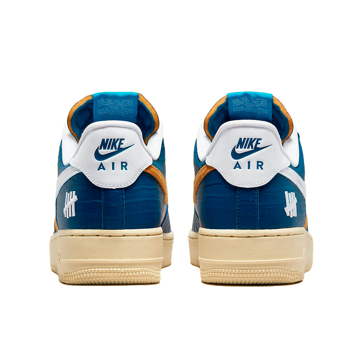 Nike air force 1 blue yellow hotsell