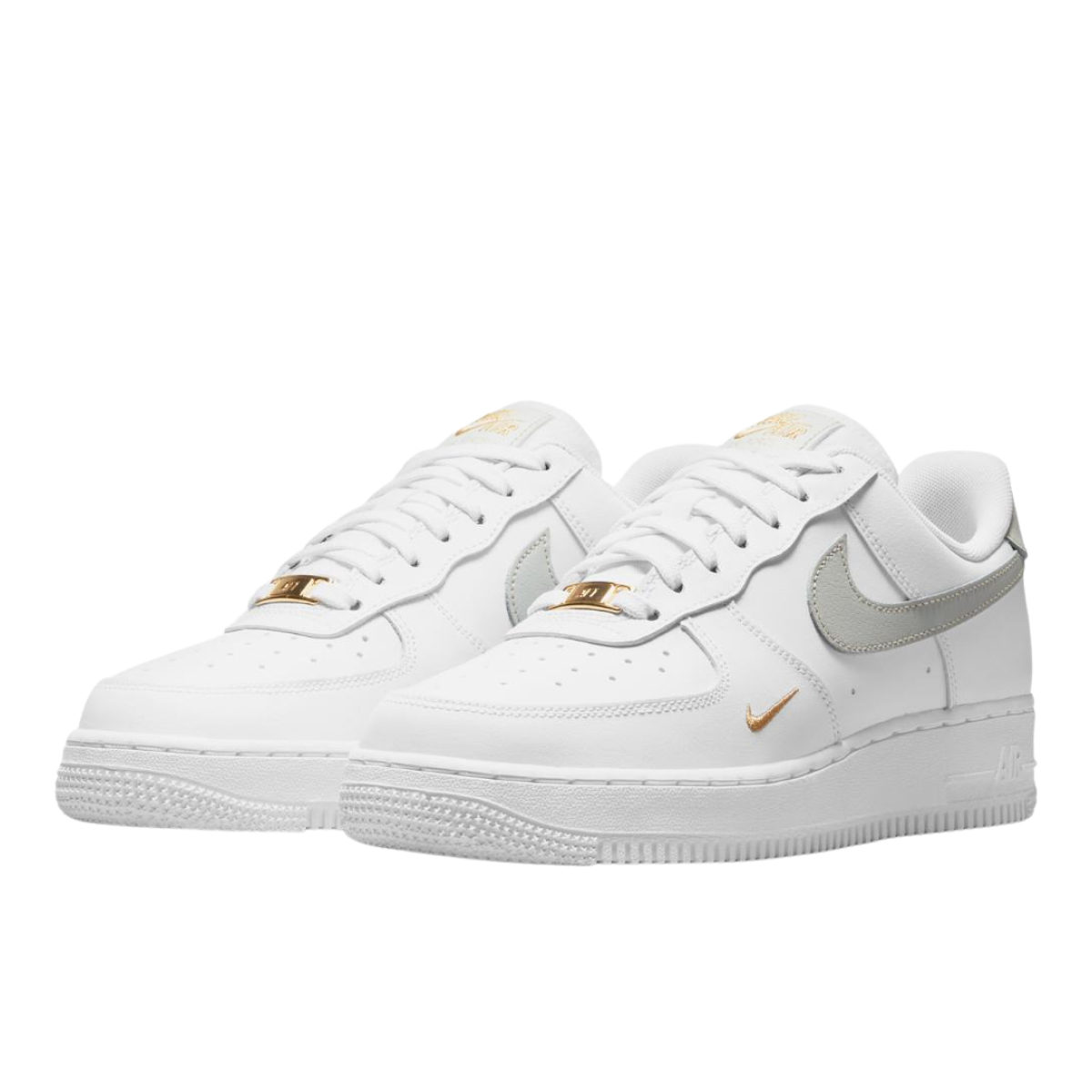 Grey air force 1's hotsell