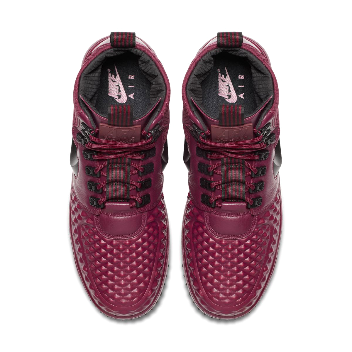 916682 601 Lunar Force 1 Duckboot 17 Bordeaux Black