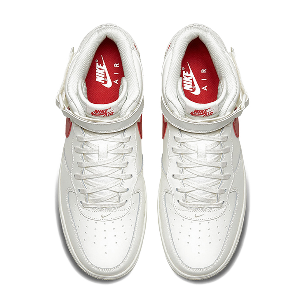 Nike air force 1 07 university red cheap