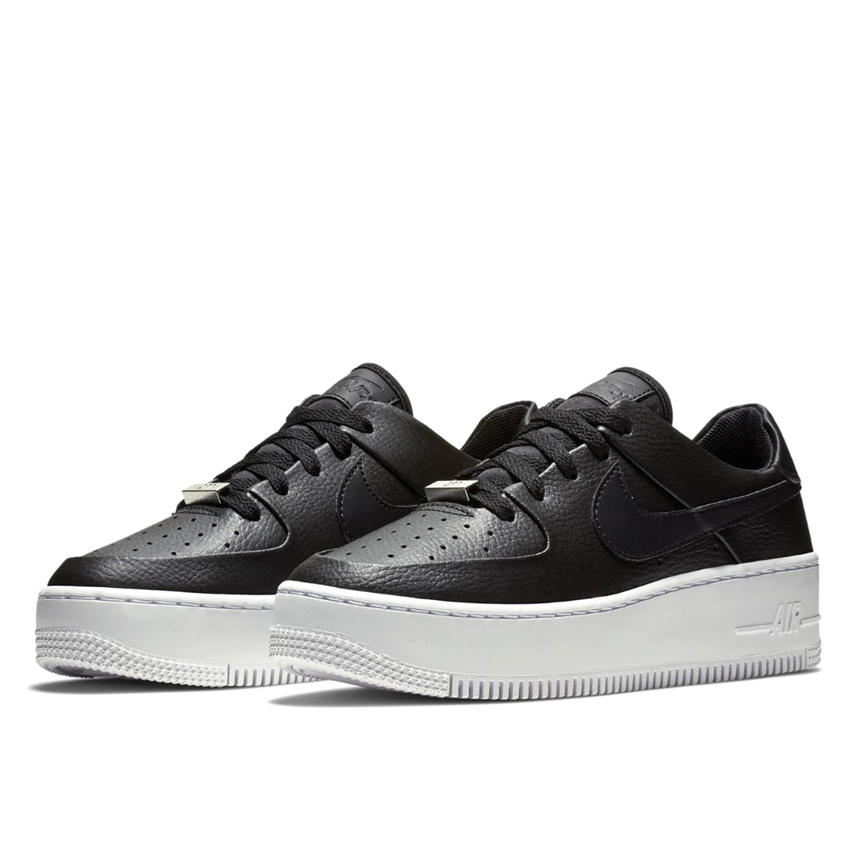Nike af1 sage low black deals